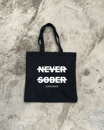 BLACK TOTE BAG