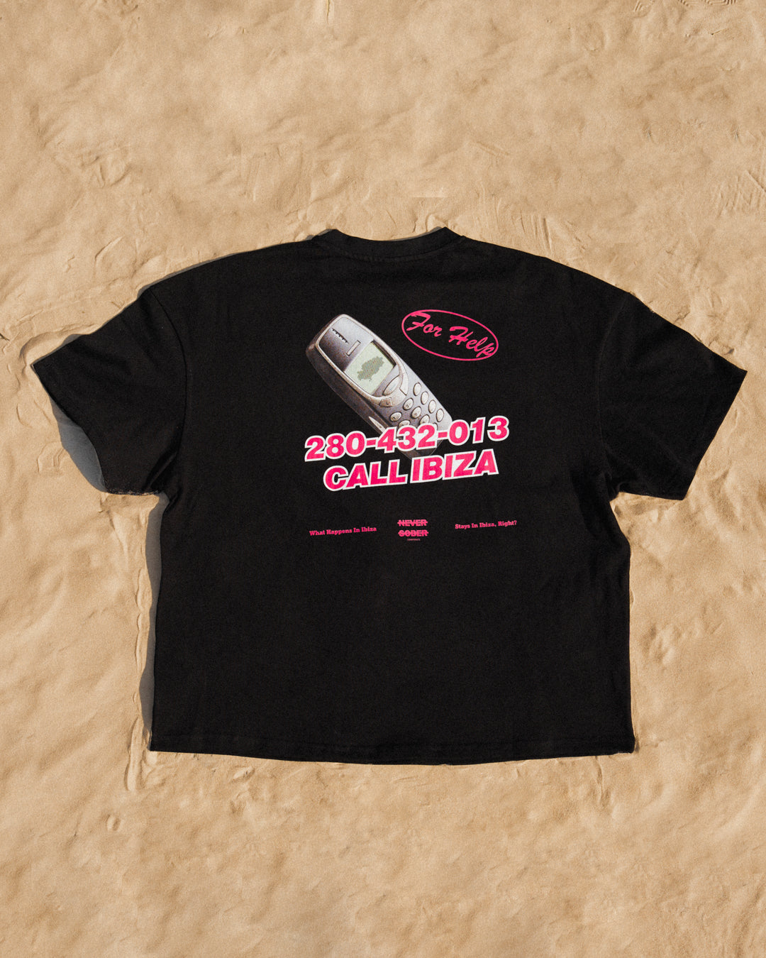 TEE CALL IBIZA BLACK