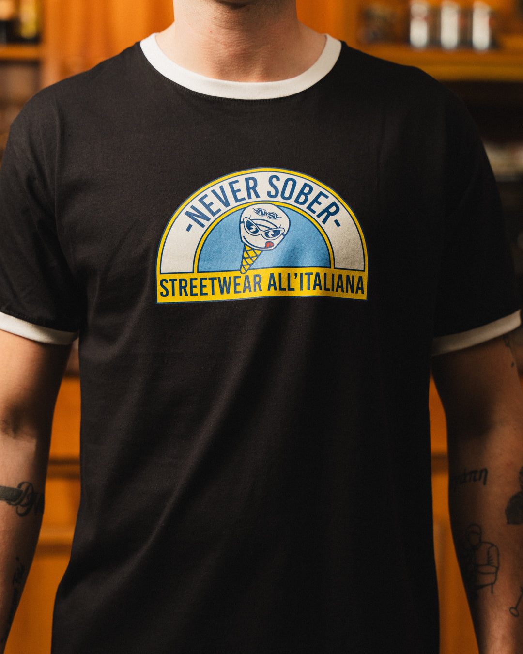 TEE ALL'ITALIANA BLACK
