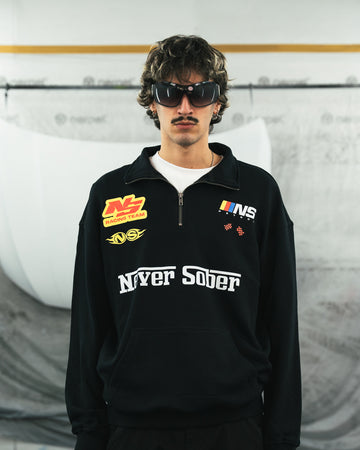 HALF ZIP PETROL