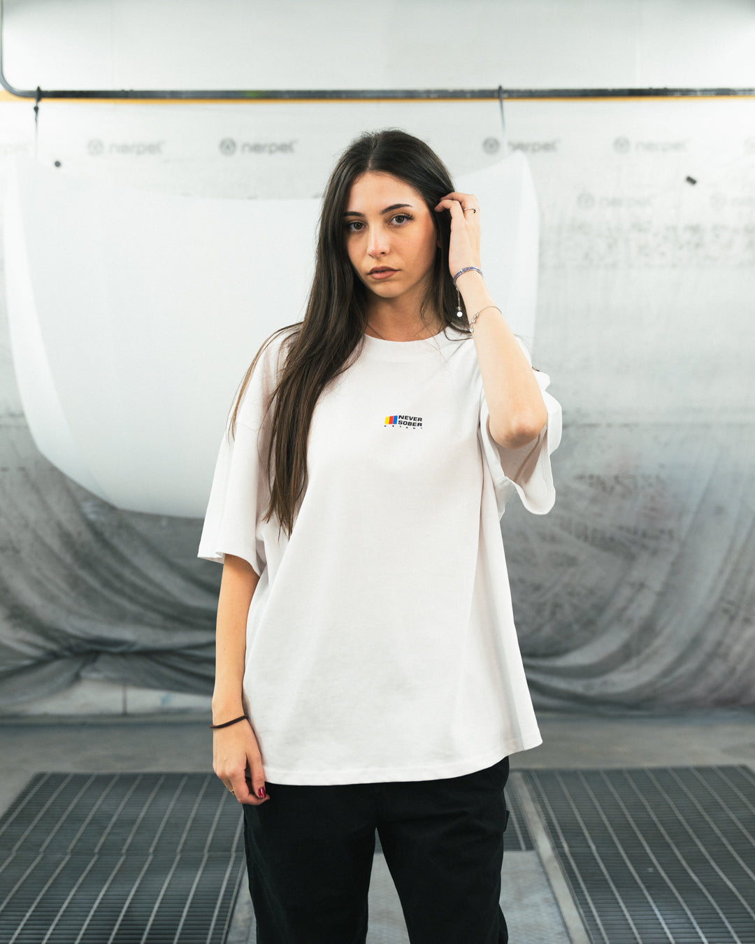 TEE PETROL WHITE
