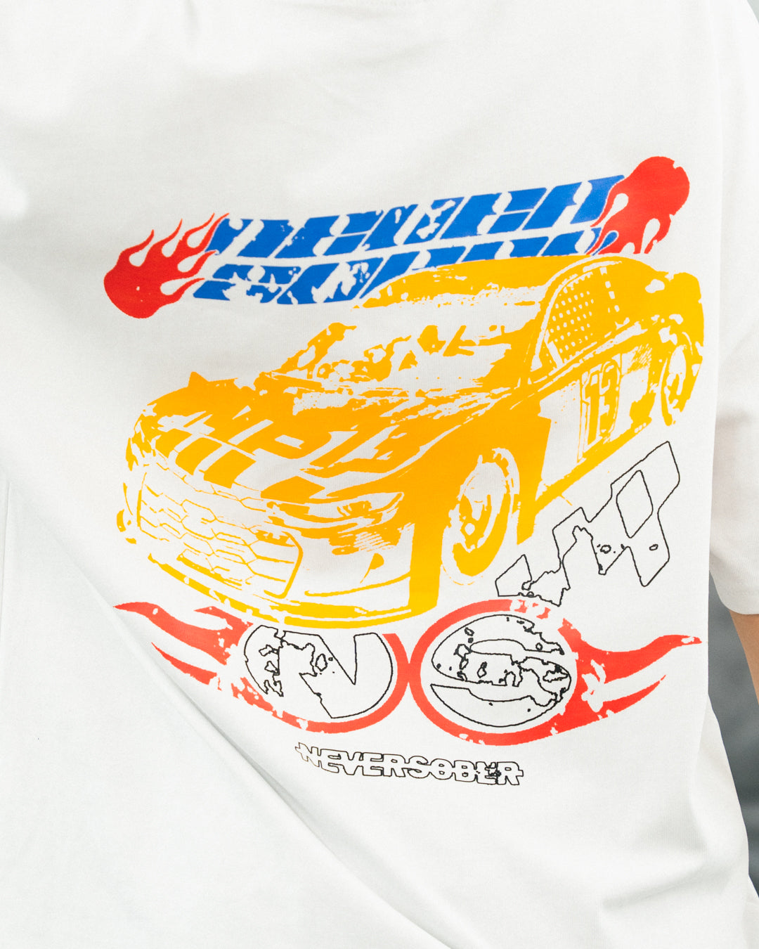 TEE PETROL WHITE