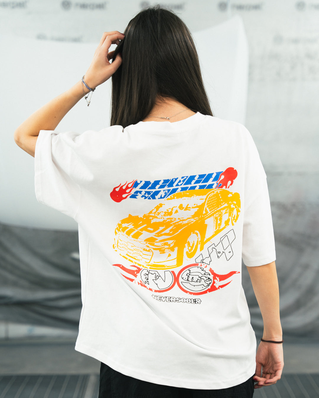 TEE PETROL WHITE