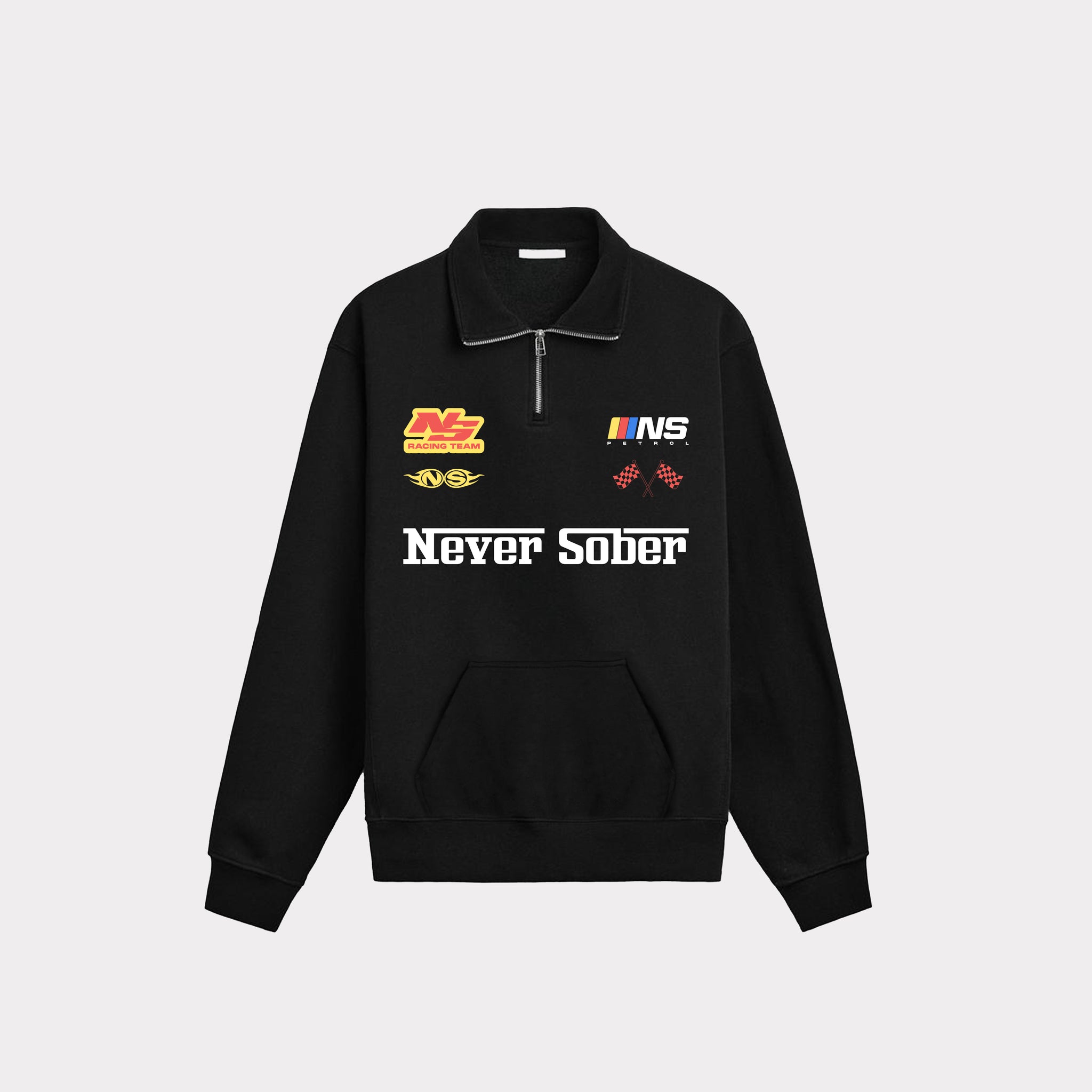HALF ZIP PETROL