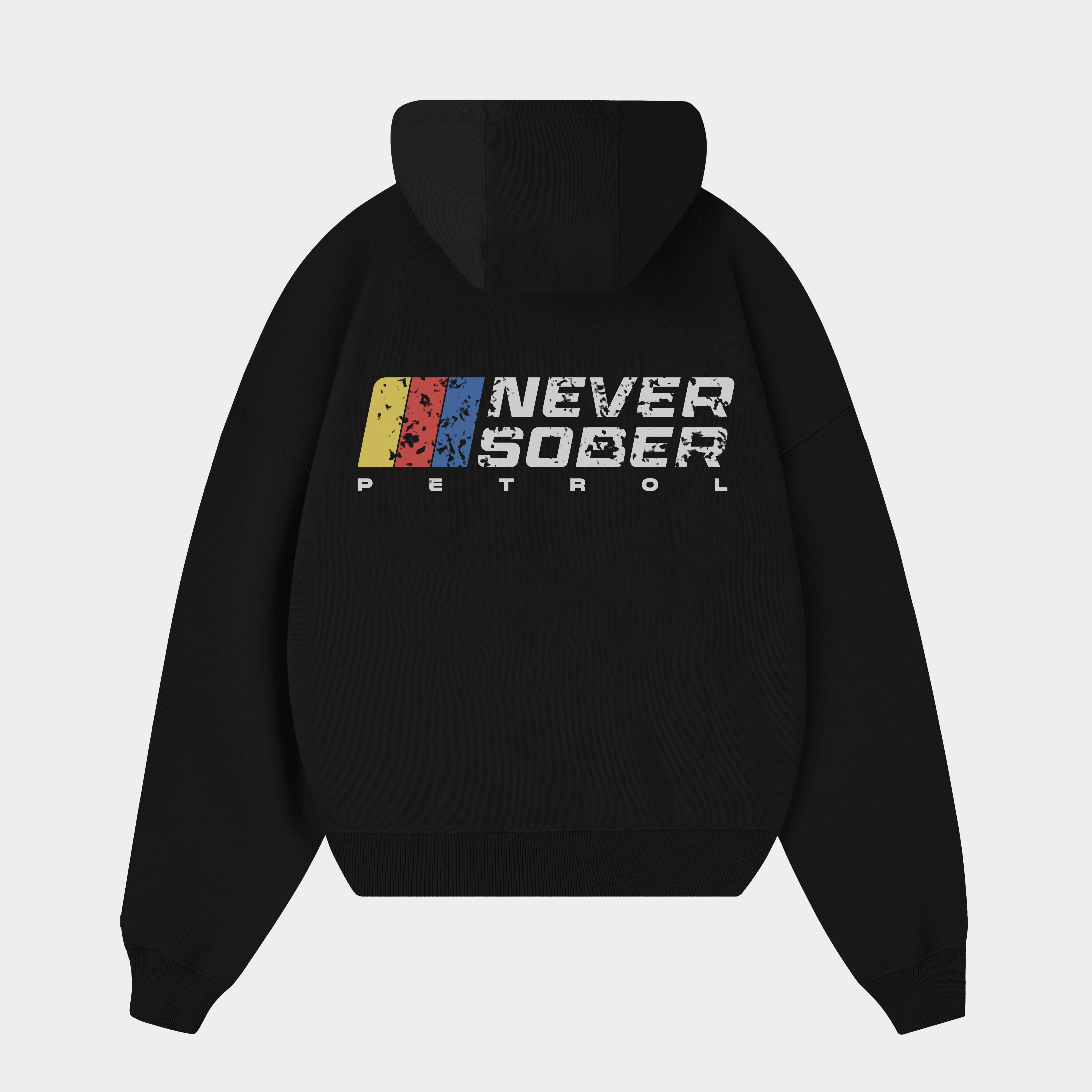 HOODIE BLACK PETROL