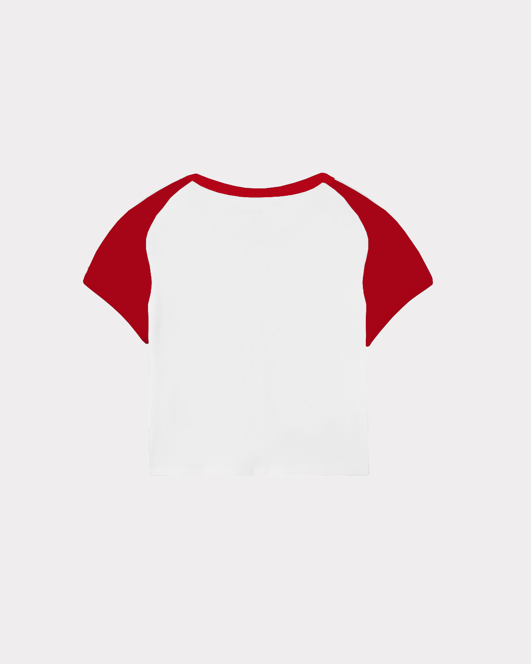 RED CROP TOP ALL'ITALIANA