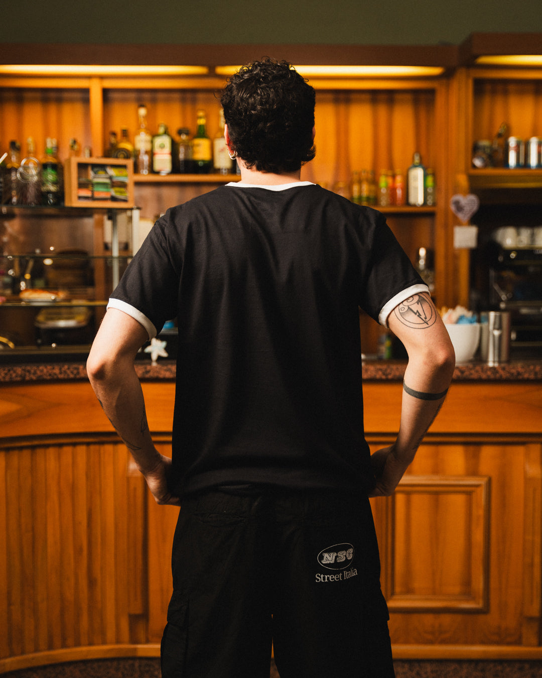TEE ALL'ITALIANA BLACK