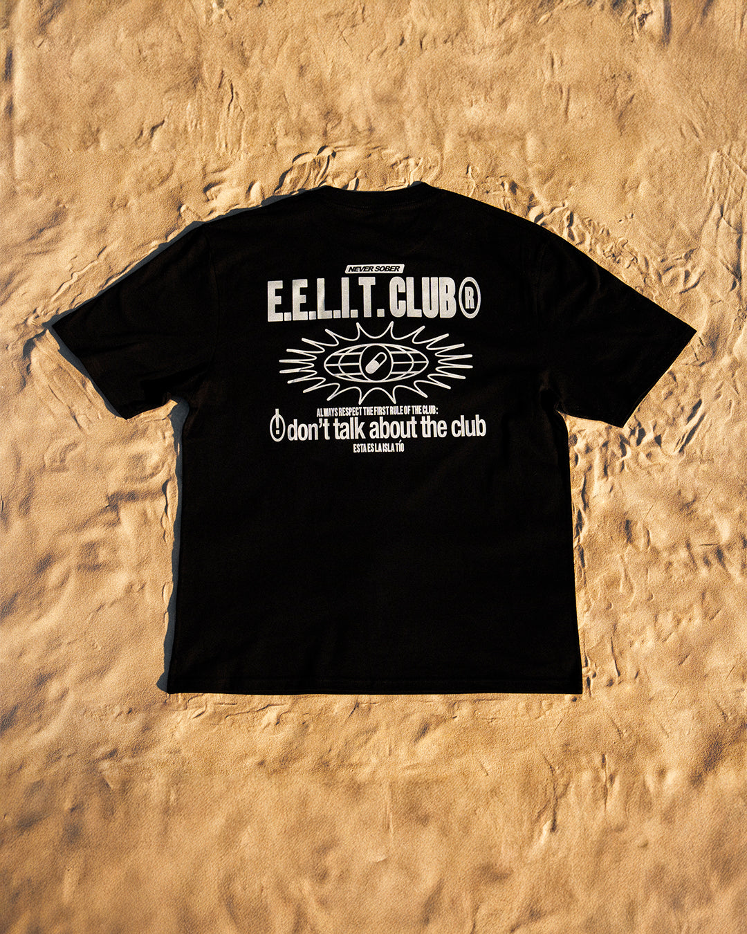 TEE EELIT CLUB BLACK