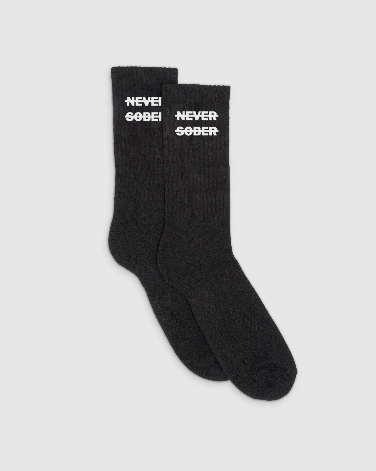 NS BLACK WHITE SOCKS