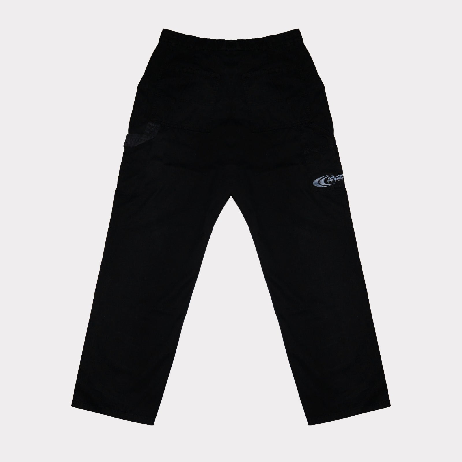 BLACK PETROL PANTS