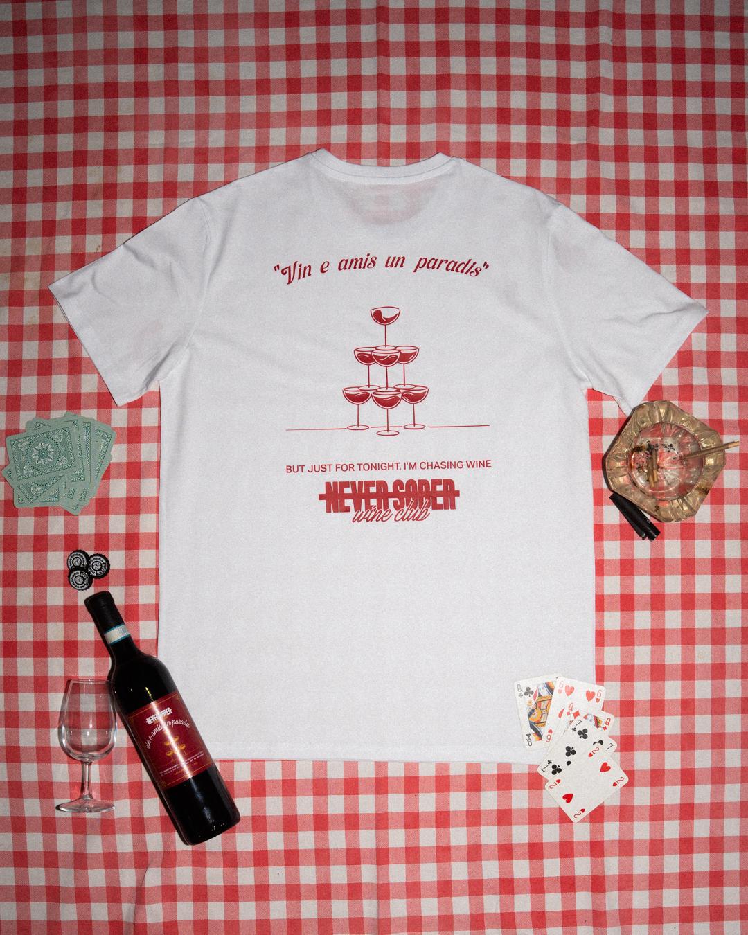 TEE WINE CLUB WHITE