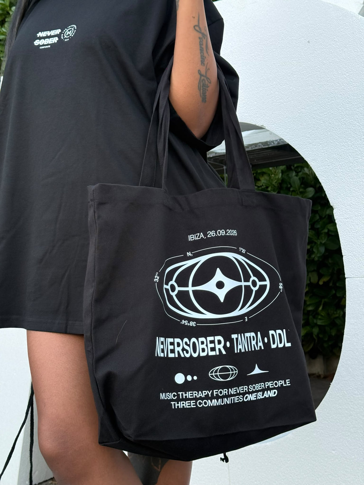 NS//DDL//TANTRA TOTE BAG