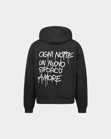 HOODIE LOVE BLACK